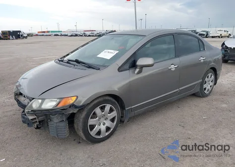 2008 Honda Civic Lx z USA, uszkodzony, nr VIN 2HGFA16568H336051
